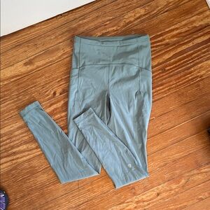 lululemon athletica Light Blue Leggings